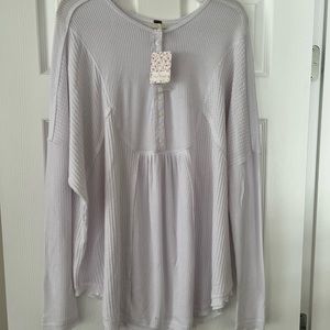 Free People Leo shirt size Large
